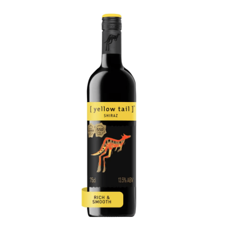 Yellow Tail Shiraz 6x75cl - Crown Cash & Carry -whole prices in United Kingdon