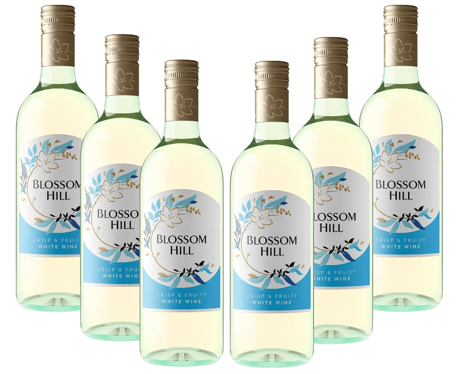 Blossom Hill White Wine, 75cl, (Case of 6) - Crown Cash & Carry -whole prices in United Kingdon