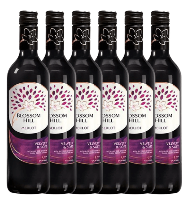 Blossom Hill Merlot 6x75c - Crown Cash & Carry -whole prices in United Kingdon