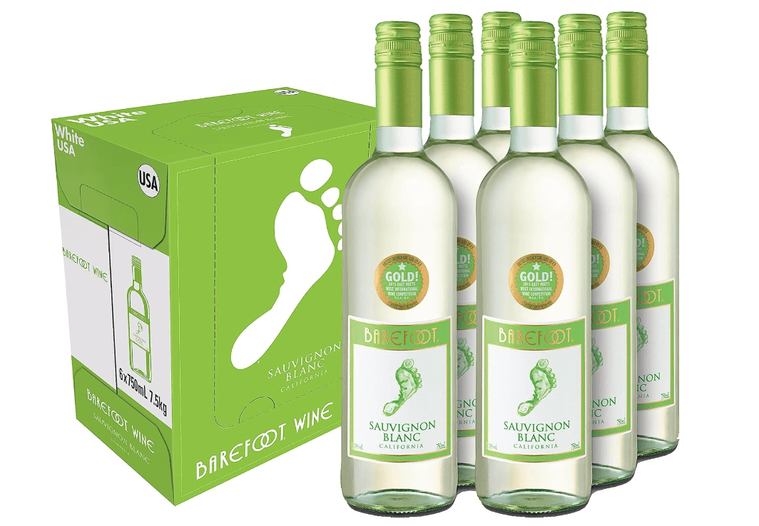 Barefoot Sauvignon Blanc 6x75cl - Crown Cash & Carry -whole prices in United Kingdon