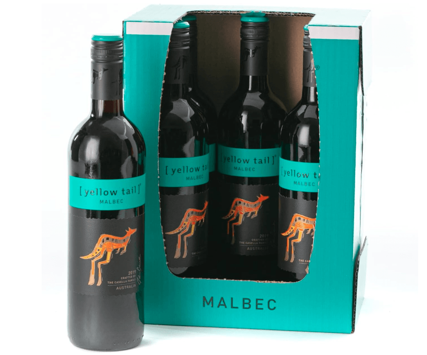 Yellow Tail Malbec Red 6x75cl - Crown Cash & Carry -whole prices in United Kingdon