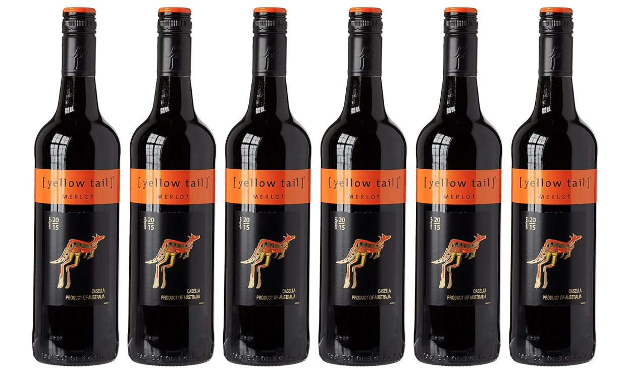 Yellow Tail Merlot 6x75cl - Crown Cash & Carry -whole prices in United Kingdon