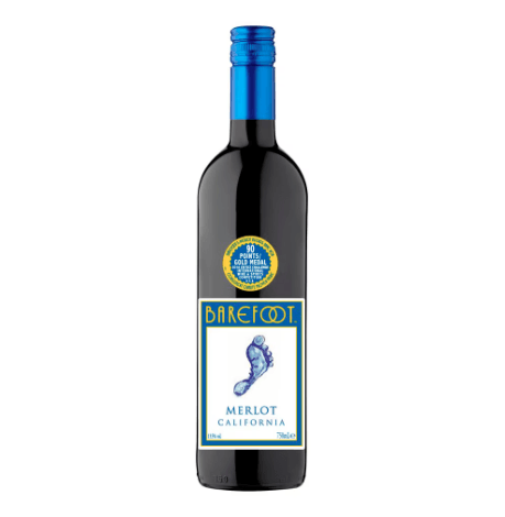 Barefoot Merlot 75Cl - Crown Cash & Carry -whole prices in United Kingdon