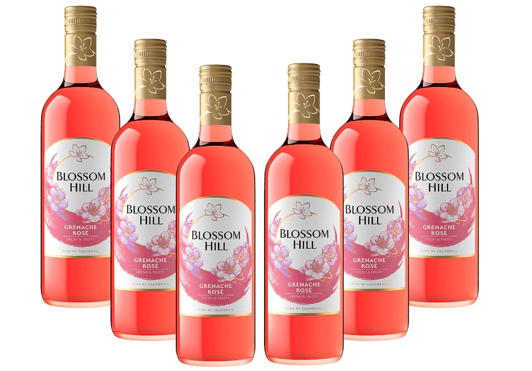 Blossom Hill Grenache Rosé Wine Case from California (6 x 75cl Bottles) - Crown Cash & Carry -whole prices in United Kingdon