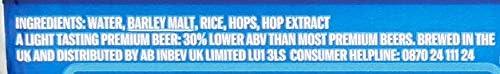 Bud Light Lager Beer 24x440ml Cans, 3.5% ABV - Ideal Gift for Party - Crown Cash & Carry -whole prices in United Kingdon