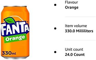 Fanta Orange 24 x 330ml Cans - Crown Cash & Carry -whole prices in United Kingdon