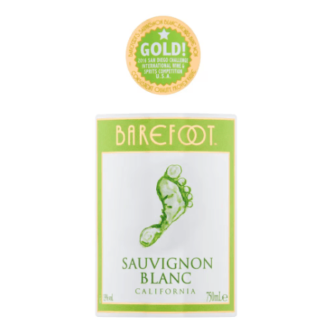 Barefoot Sauvignon Blanc 75cl - Crown Cash & Carry -whole prices in United Kingdon