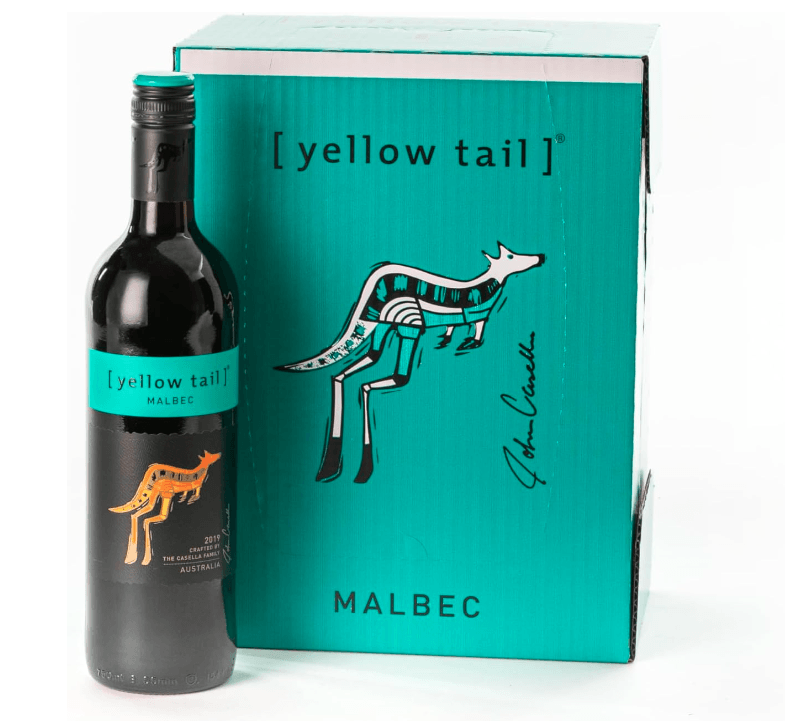 Yellow Tail Malbec Red 6x75cl - Crown Cash & Carry -whole prices in United Kingdon