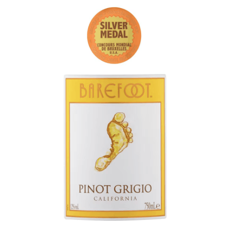 Barefoot PinotGrigio 75c - Crown Cash & Carry -whole prices in United Kingdon