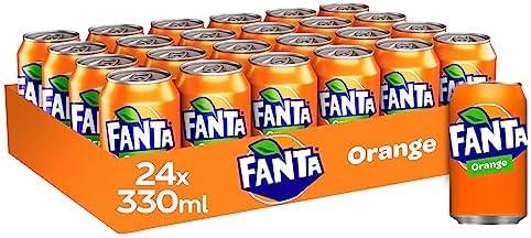 Fanta Orange 24 x 330ml Cans - Crown Cash & Carry -whole prices in United Kingdon