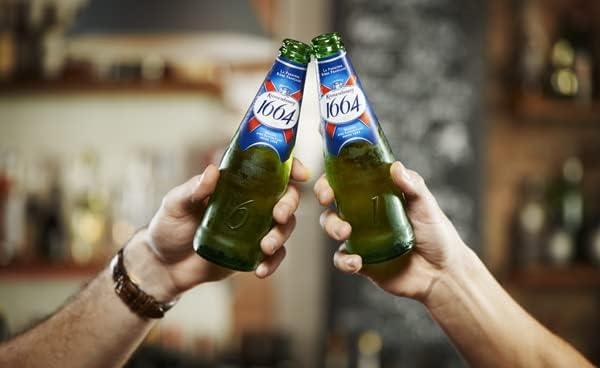 Kronenbourg 1664 Beer Lager 24x568ml Pint cans - Crown Cash & Carry -whole prices in United Kingdon