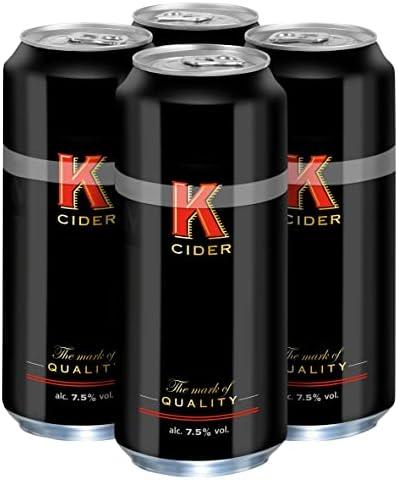 K Cider case of 24 x 500ml cans - Crown Cash & Carry -whole prices in United Kingdon