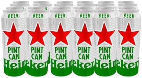 HEINEKEN Premium Beer Lager Pint cans 568ml (24 cans) - Crown Cash & Carry -whole prices in United Kingdon