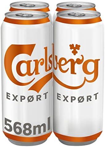 Carlsberg Export Lager Beer 24 x 568ml Pint Cans (Pack of 24) - Crown Cash & Carry -whole prices in United Kingdon