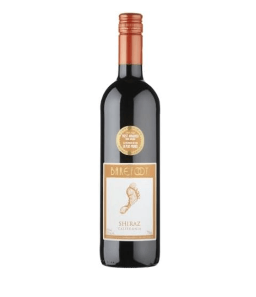 Barefoot Shiraz 6x75cl - Crown Cash & Carry -whole prices in United Kingdon