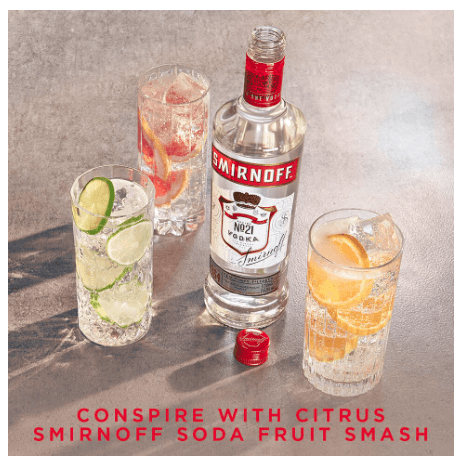 Smirnoff Vodka 35cl - Crown Cash & Carry -whole prices in United Kingdon