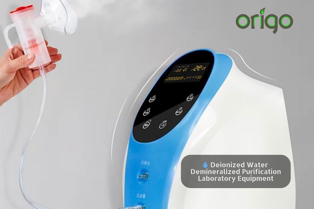 Origo Distilled Water - 100% Ultra Pure Water 5L | Advanced Purification Technology, Ultra Pure Water for Laboratory, Battery, Steam Iron, and General Everyday Use!