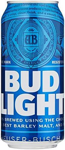 Bud Light Lager Beer 24x440ml Cans, 3.5% ABV - Ideal Gift for Party - Crown Cash & Carry -whole prices in United Kingdon