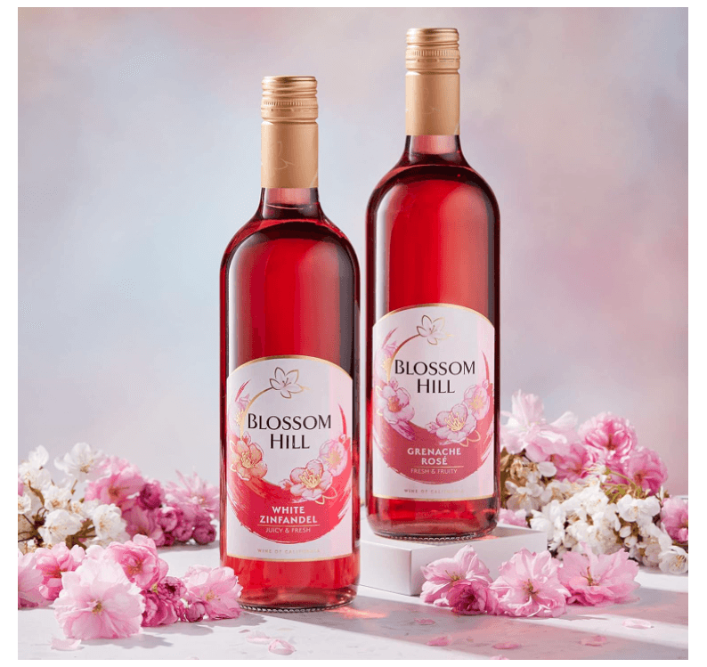 Blossom Hill Grenache Rosé Wine Case from California (6 x 75cl Bottles) - Crown Cash & Carry -whole prices in United Kingdon