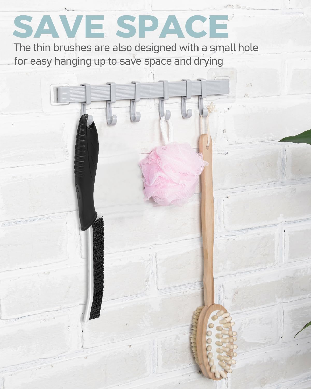 SXhyf Cleaning Brush - Hard Bristle Crevice Cleaning Brush UK, Multifunctional Gap Cleaning Scrub Brush, Grout Brush, Cleaning Products for Household Use, Home, Kitchen, Bathroom, Window, Vehicle