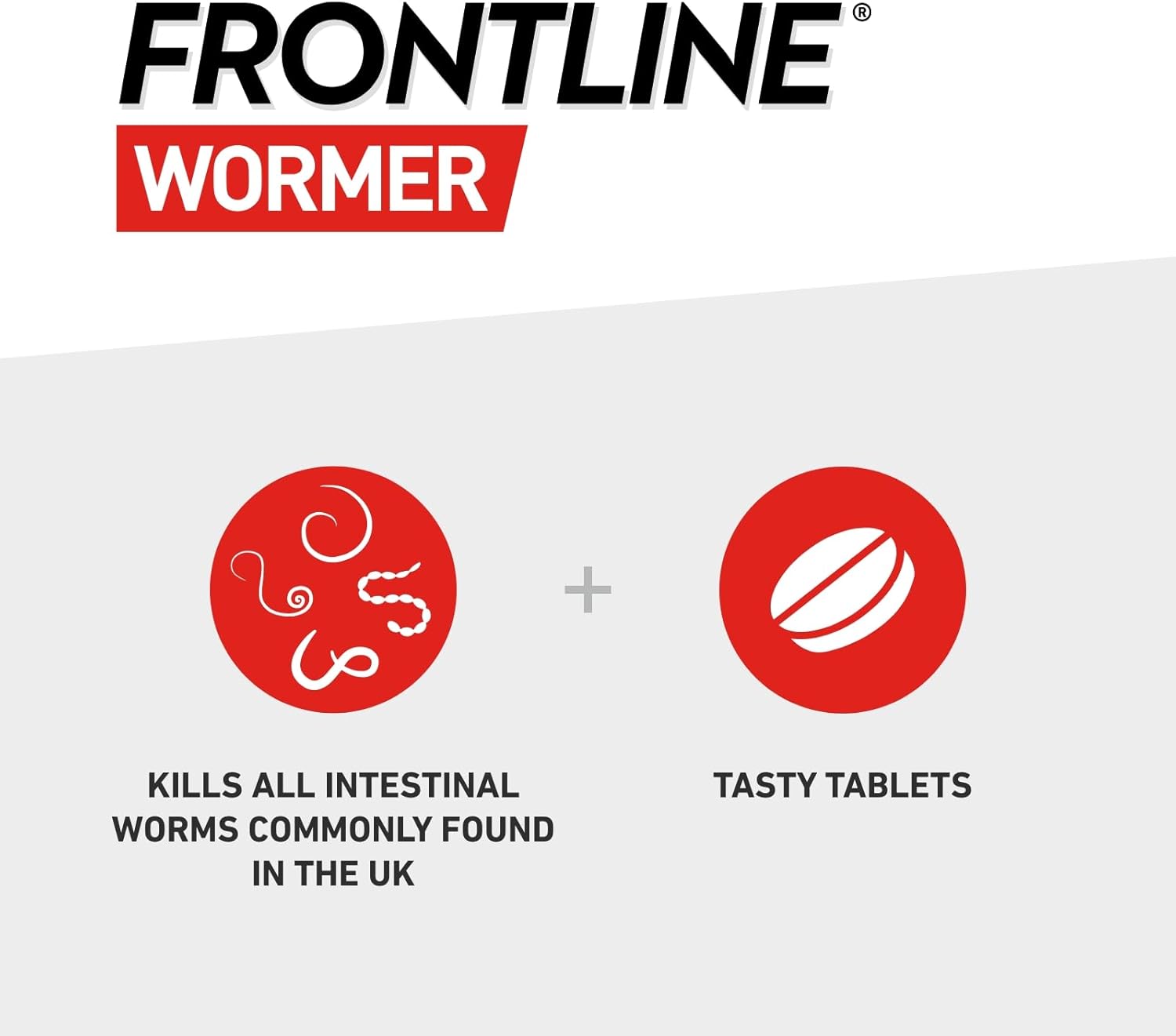 FRONTLINE WORMER - Worming Tablets for Dogs - 2 Tablets