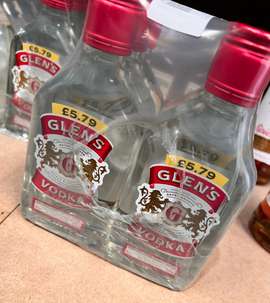 GLENS VODKA 6X20CL