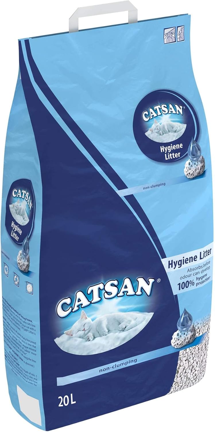 Catsan Hygiene Cat Litter 20L (PACK OF 2)