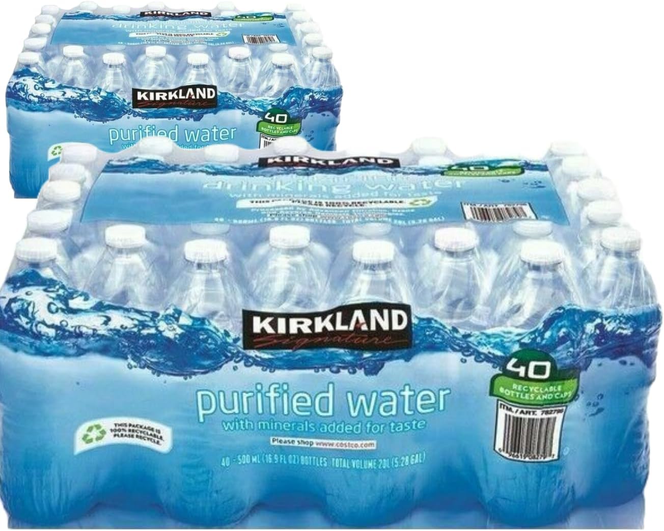 slamtech Kirkland Signature Spring Still Water 500ml, 40 Bottles