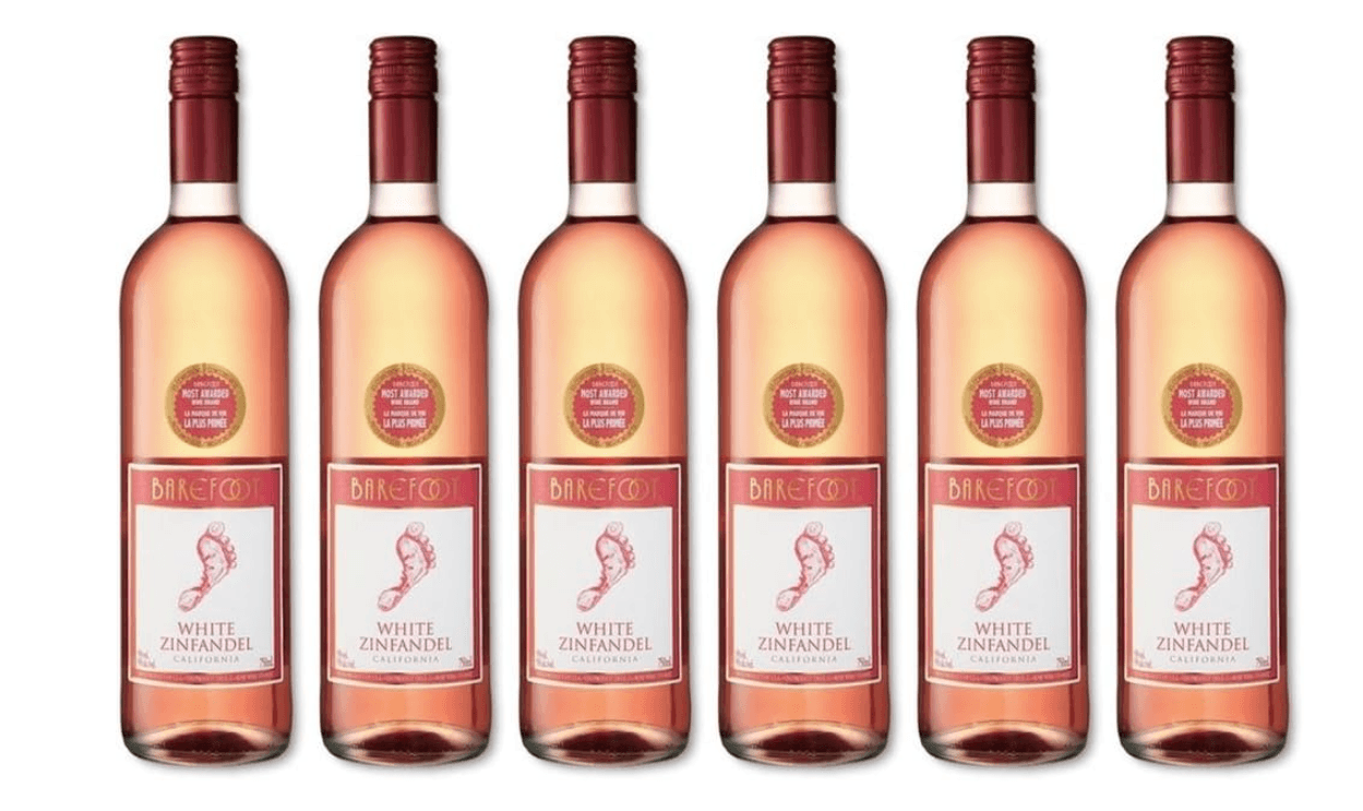 Barefoot White Zinfandel 6x75c - Crown Cash & Carry -whole prices in United Kingdon